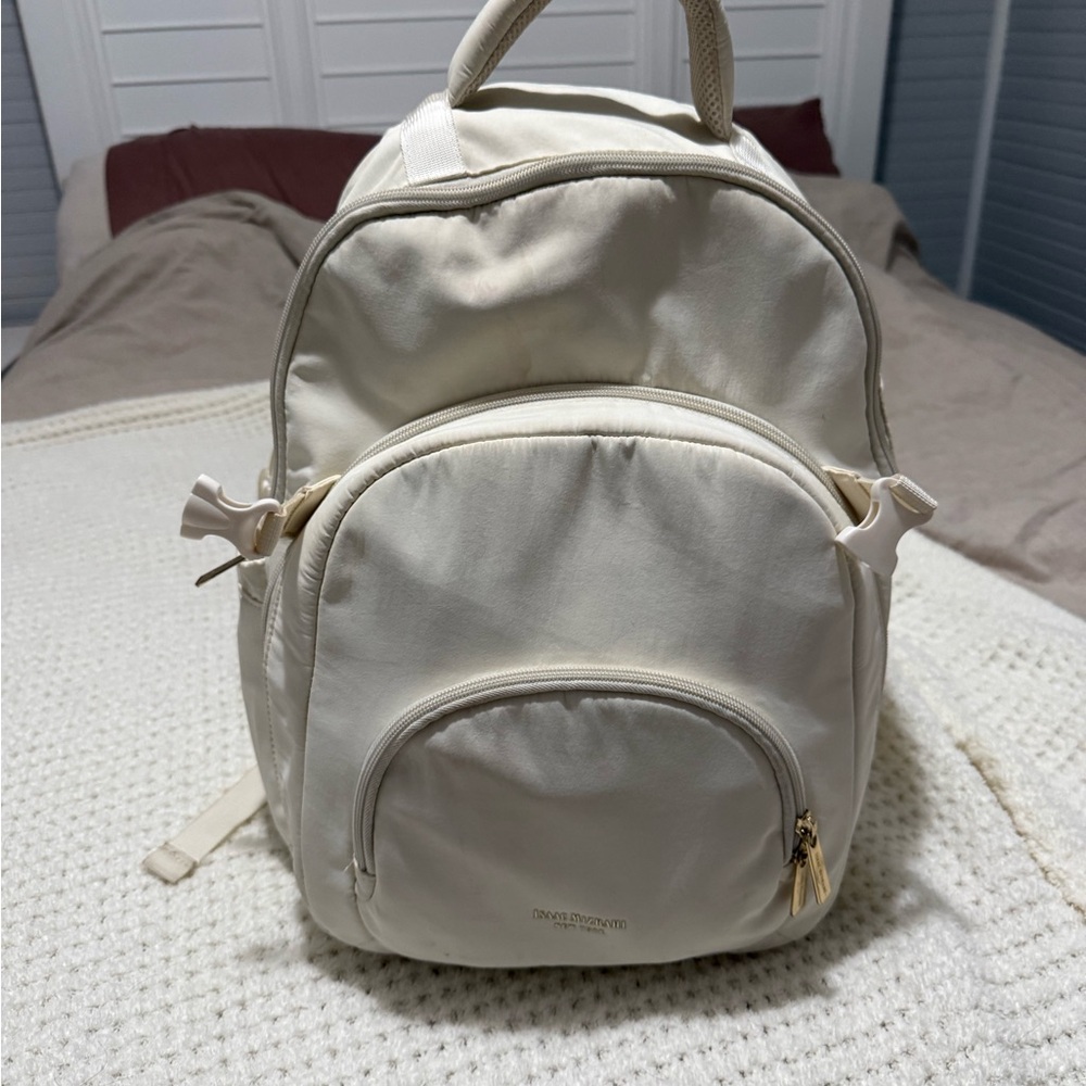 Isaac Mizrahi Cream Backpack